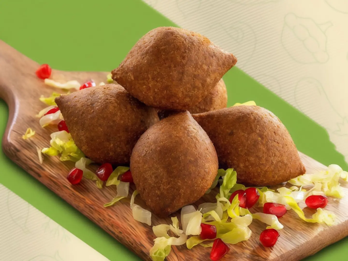 16 Medium Kibbeh Pieces
