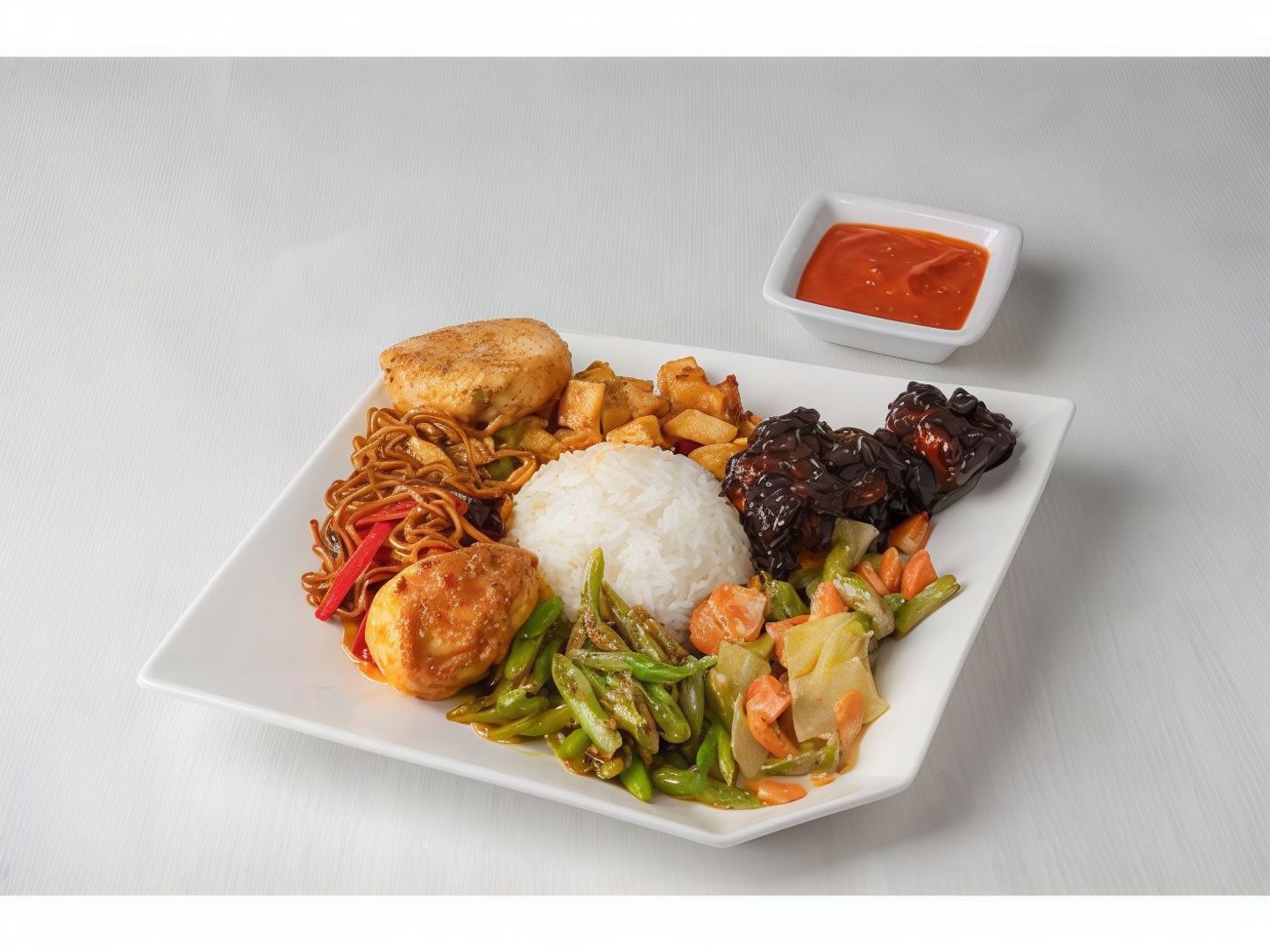 Mix Plate Chicken Bistik Sweet