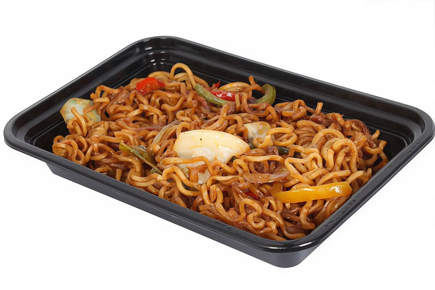 Large Indonesian Pasta With Vegetables And Cabbage