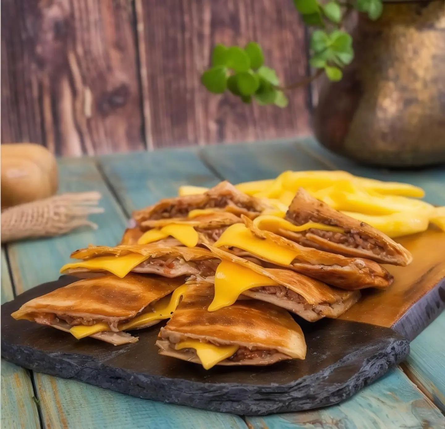 Arayes Meat And Cheese