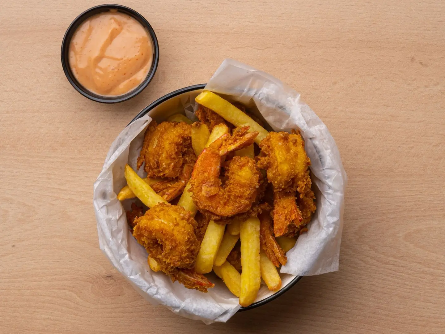 بروستد روبيان