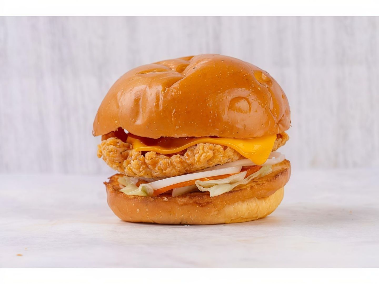 Chicken Burger With Cheese