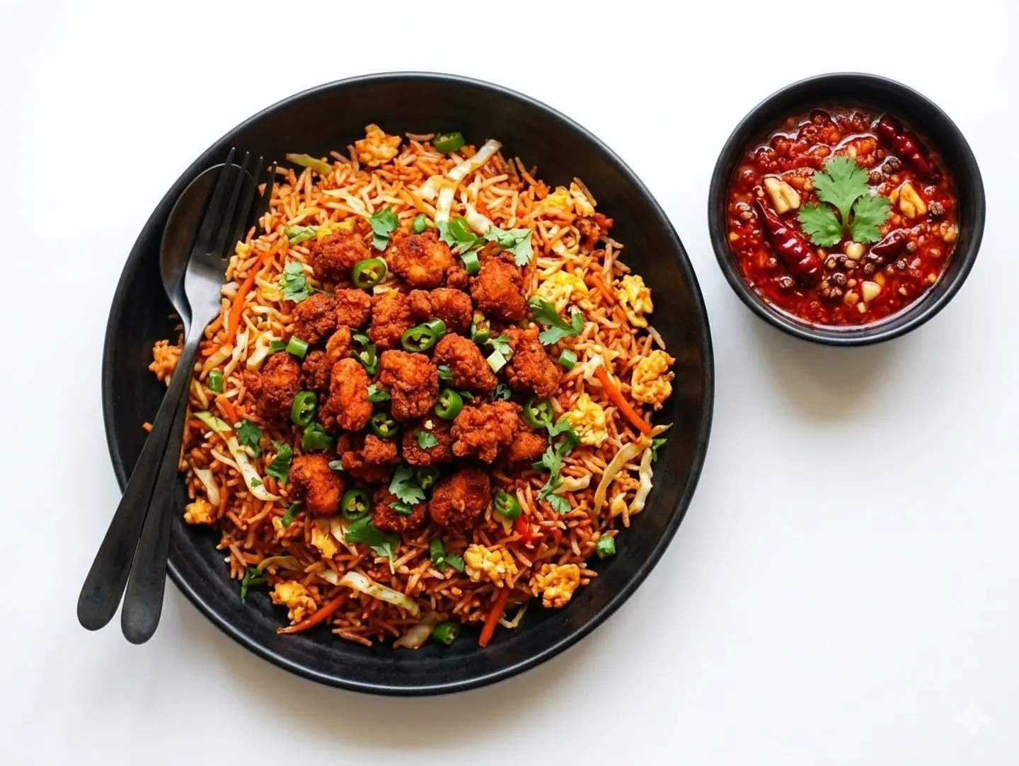 Hyderabadi Chicken Fried Rice