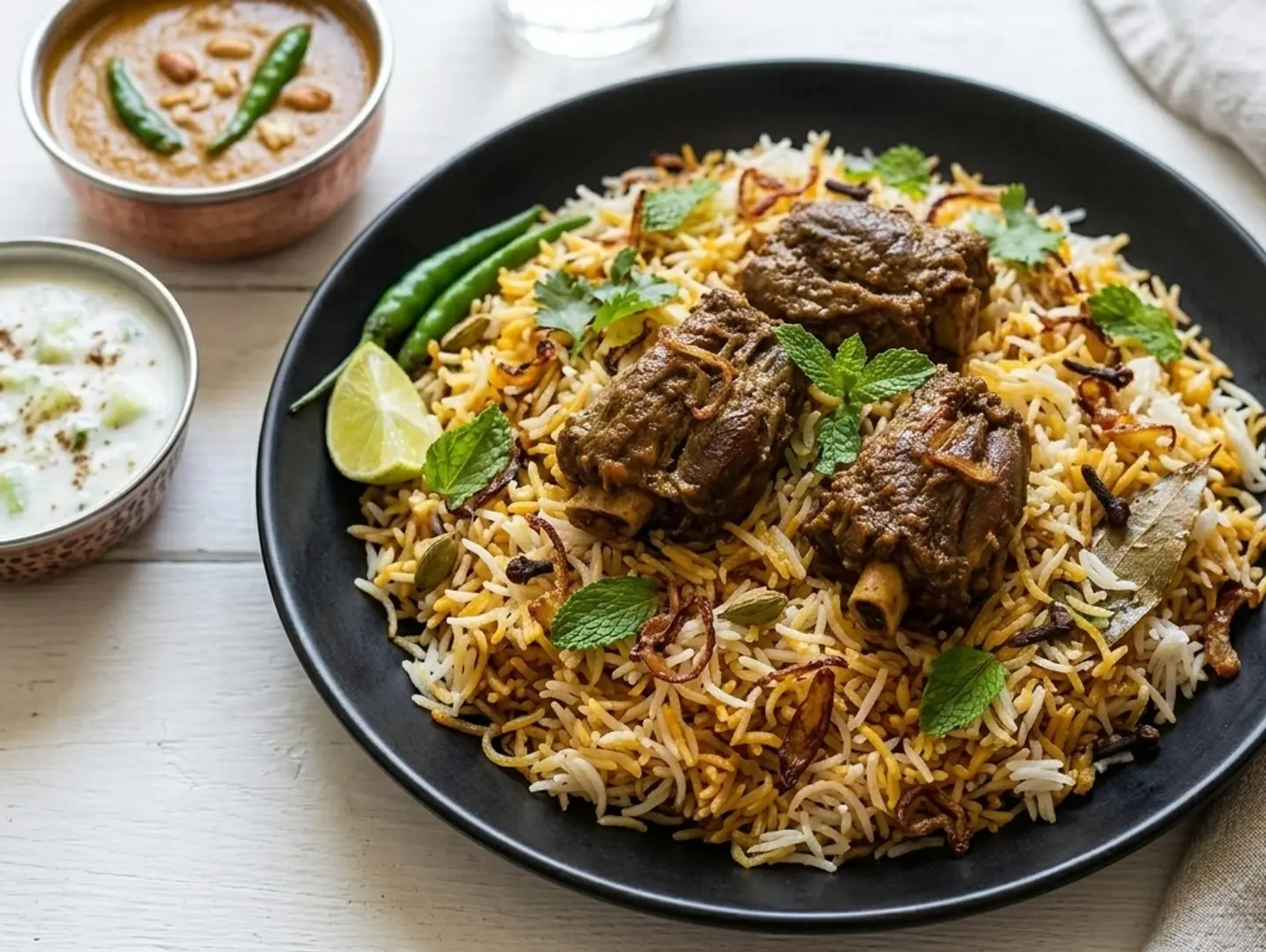 Hyderabadi Mutton Dum Biryani