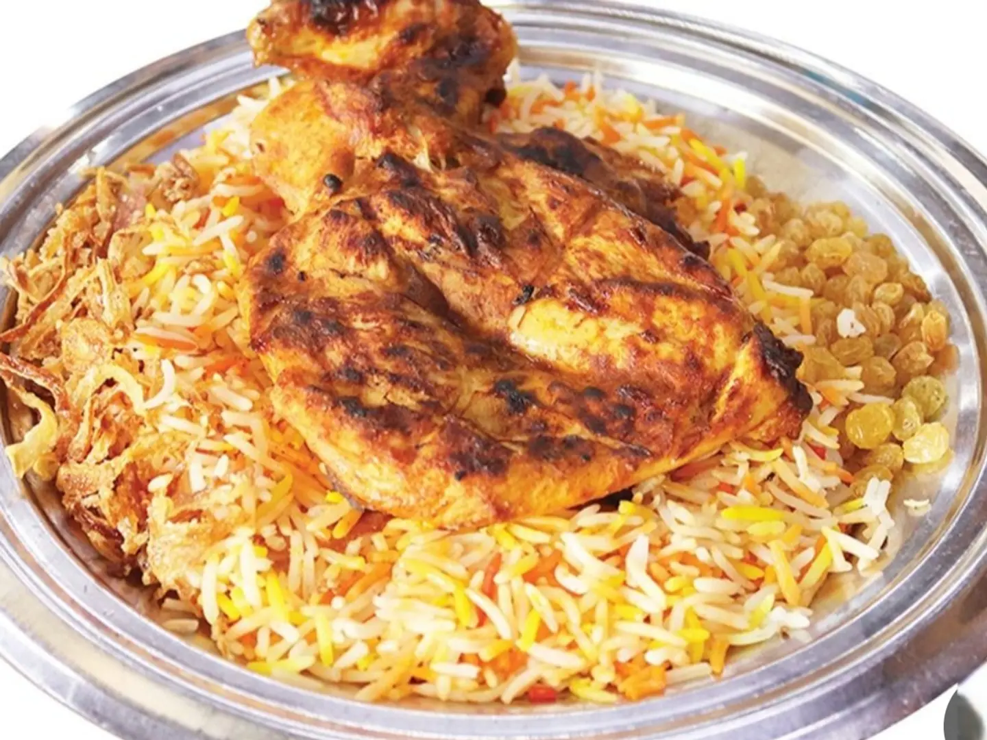 ربع دجاج مضبي