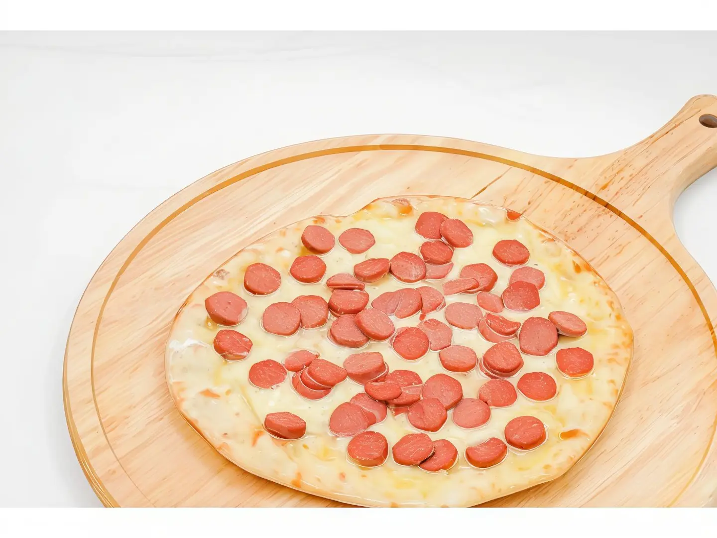 جبن سائل نقانق