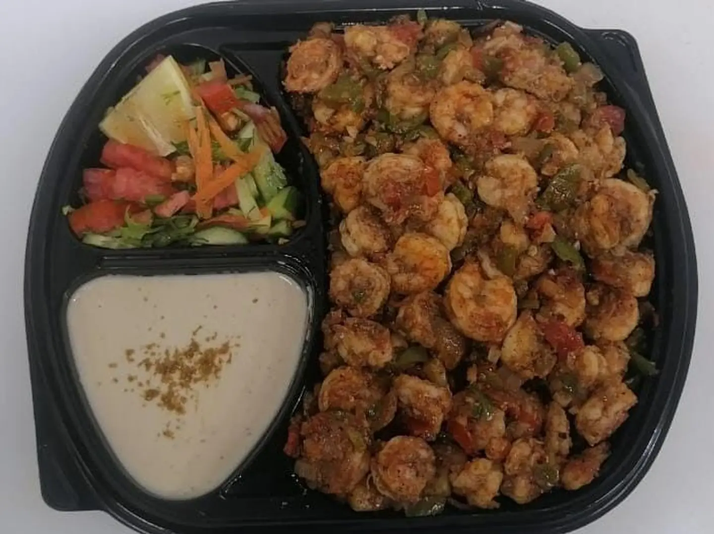 وجبة ربيان مشوي