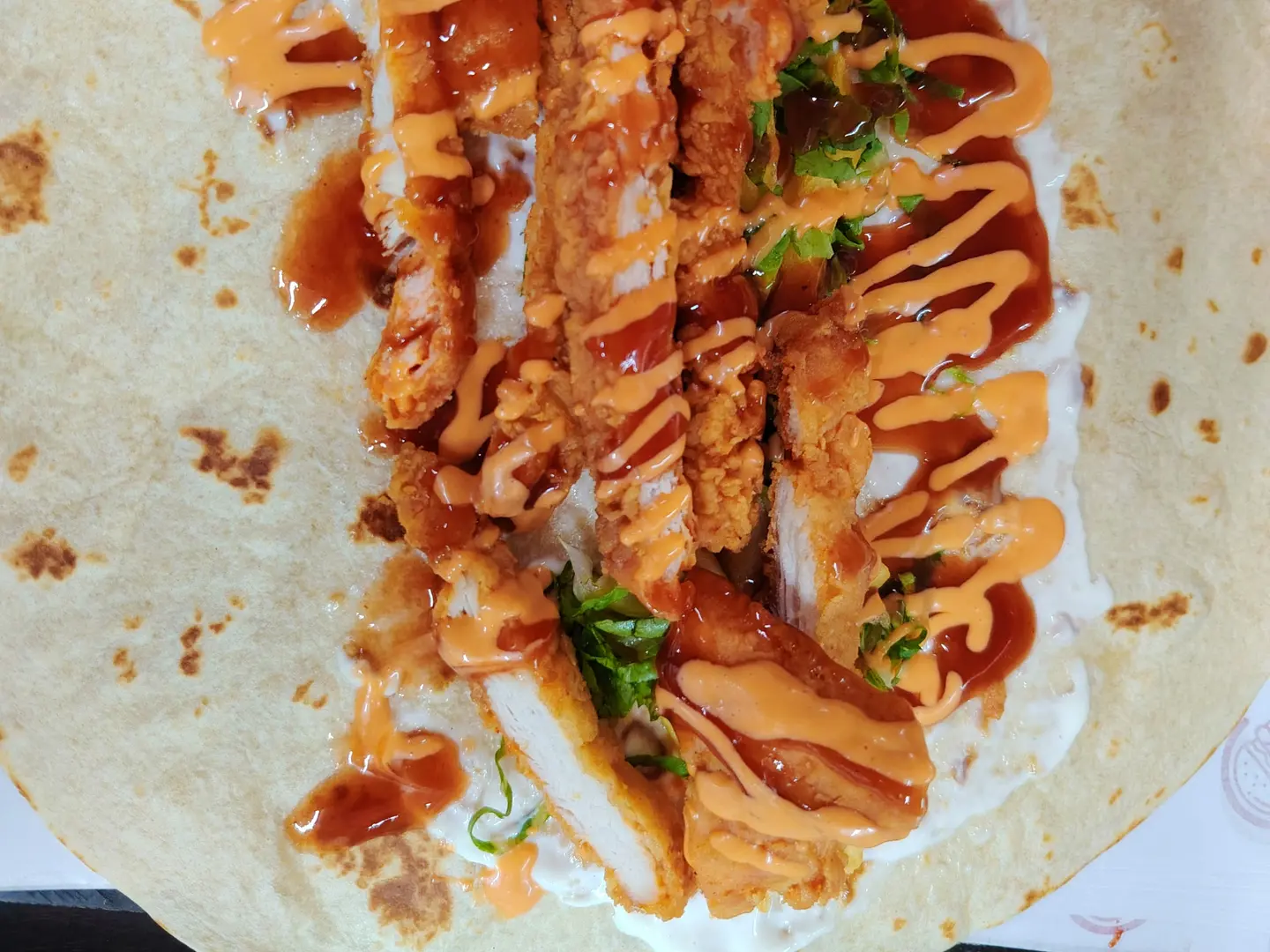 تورتيلا زنجر صغيرة