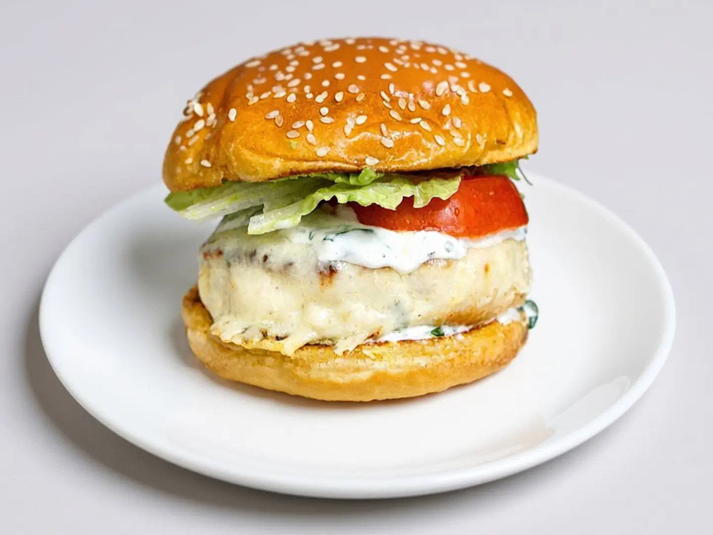 برجر فيليه الدجاج