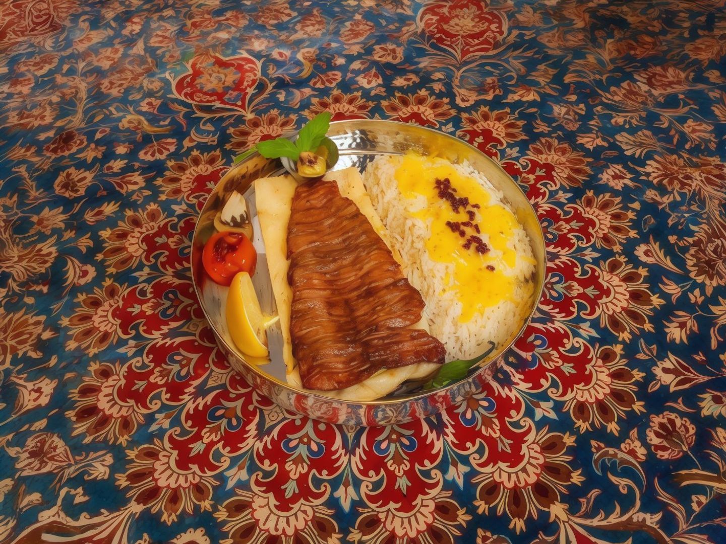 كباب برگ