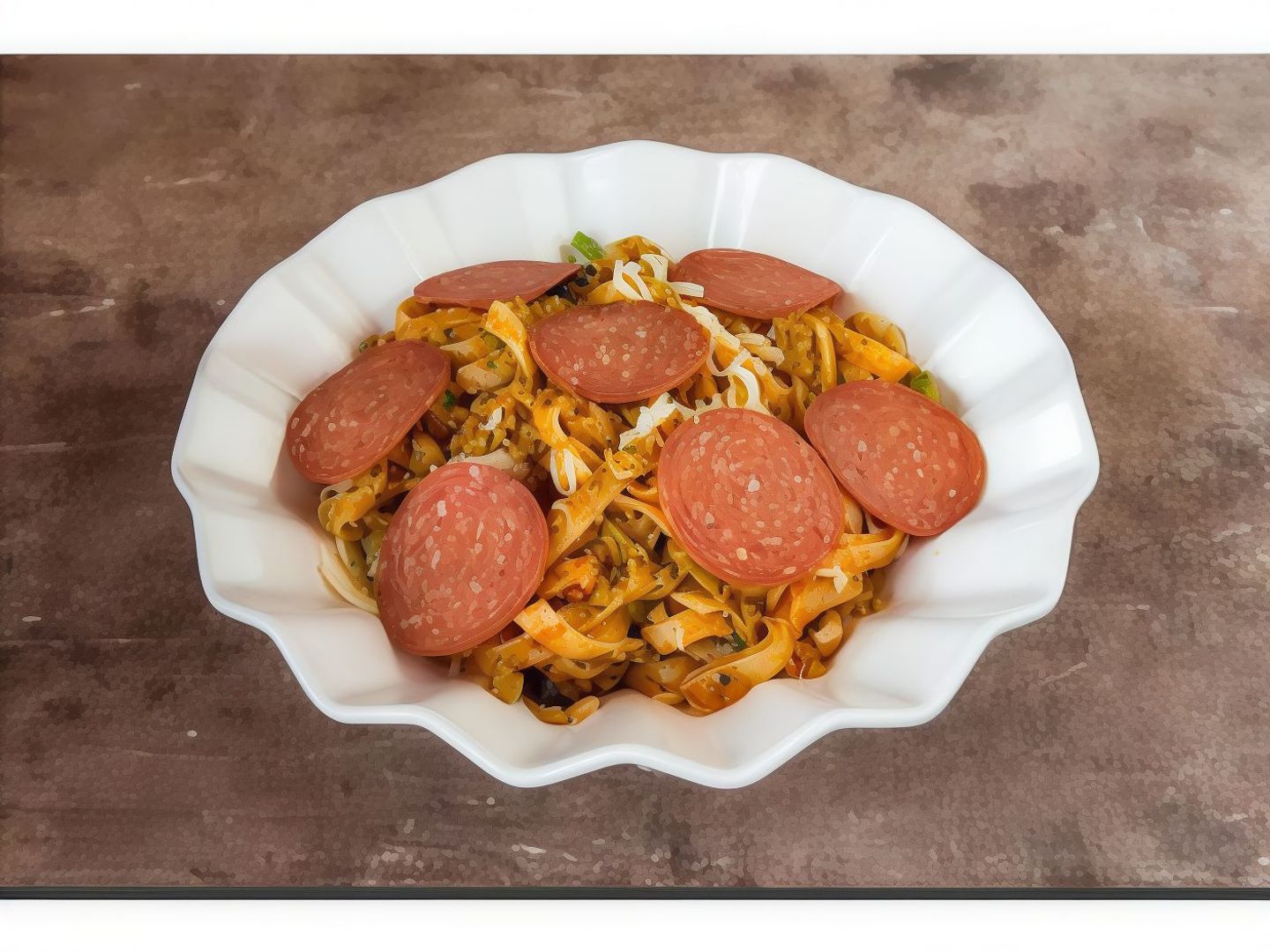 Pasta With Pepperoni