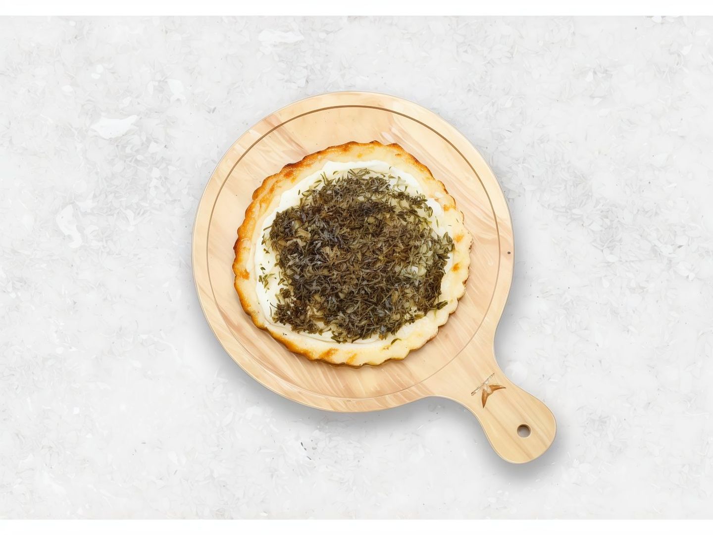 Thyme And Labneh Manakish