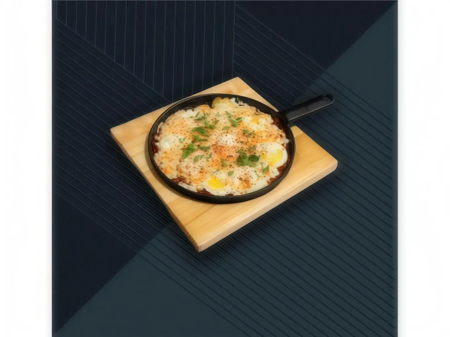 شكشوكة بيض عيون موزاريلا