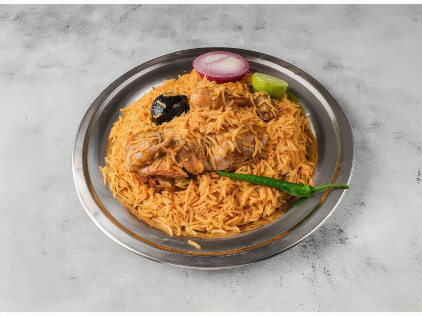 نص دجاج مضغوط