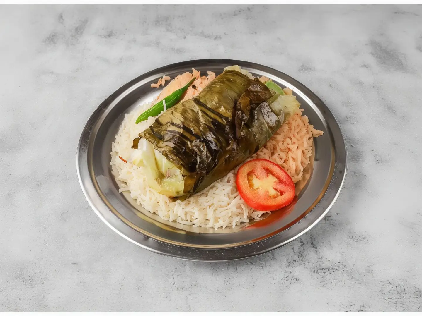 حنيذ العم غبري ورق موز