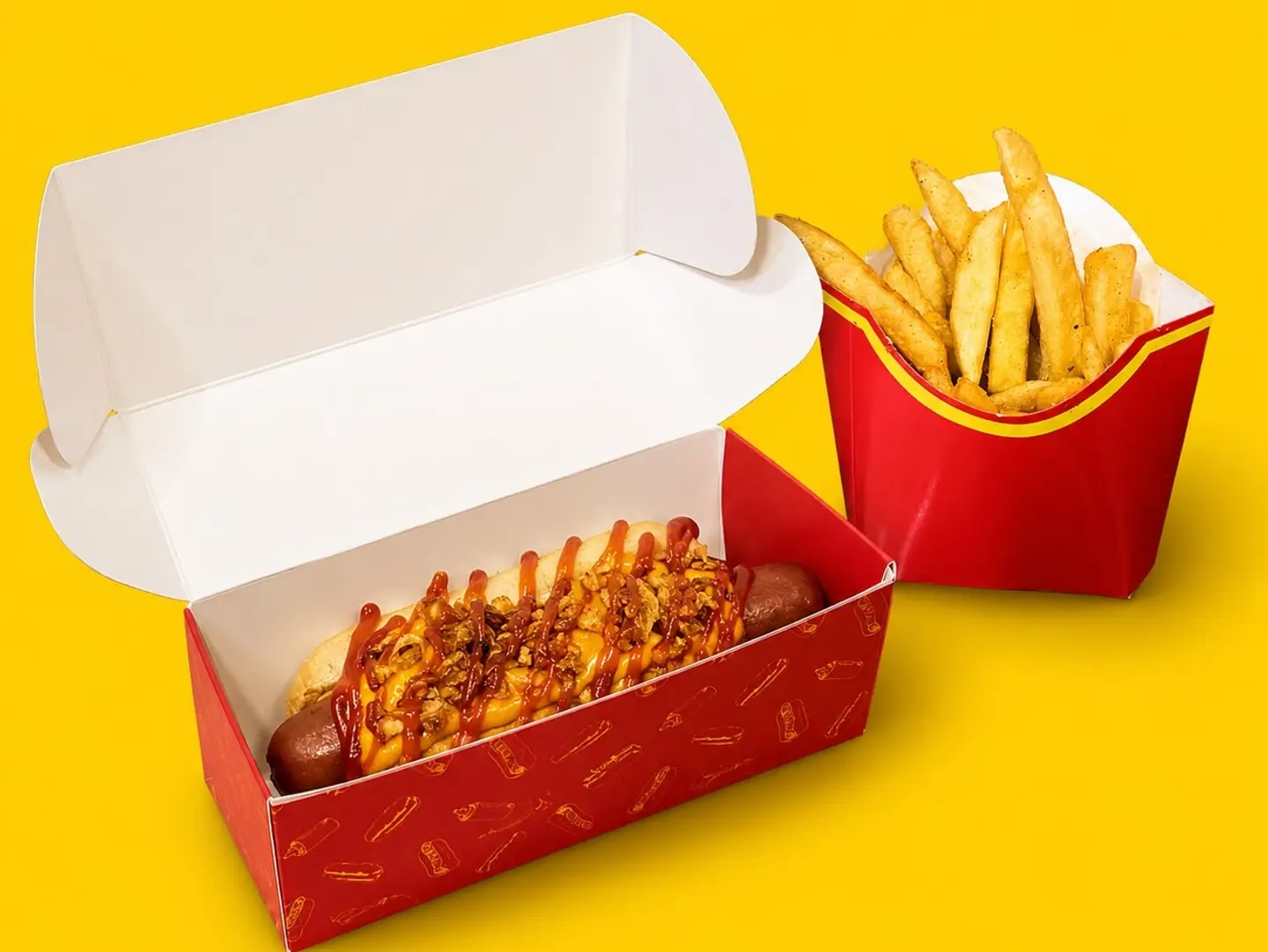 Hot Dog Can Meal