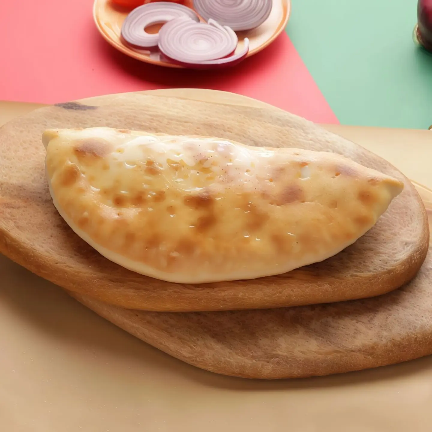 Cheese And Eggs Sandwich