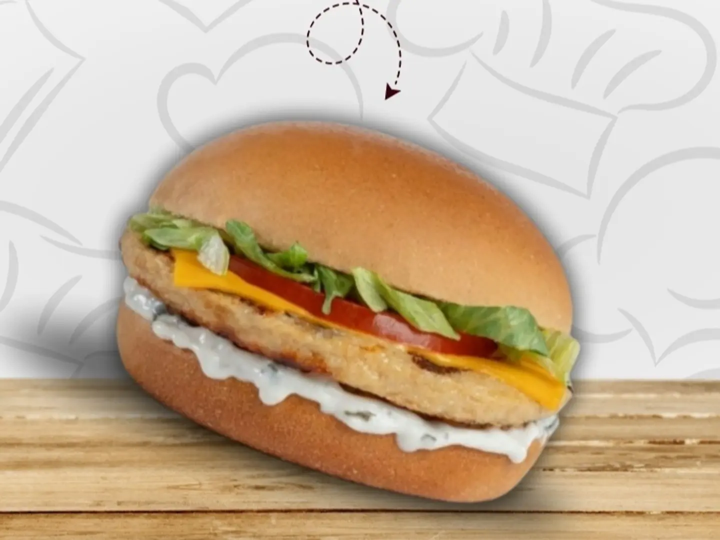 برجر دجاج جريل