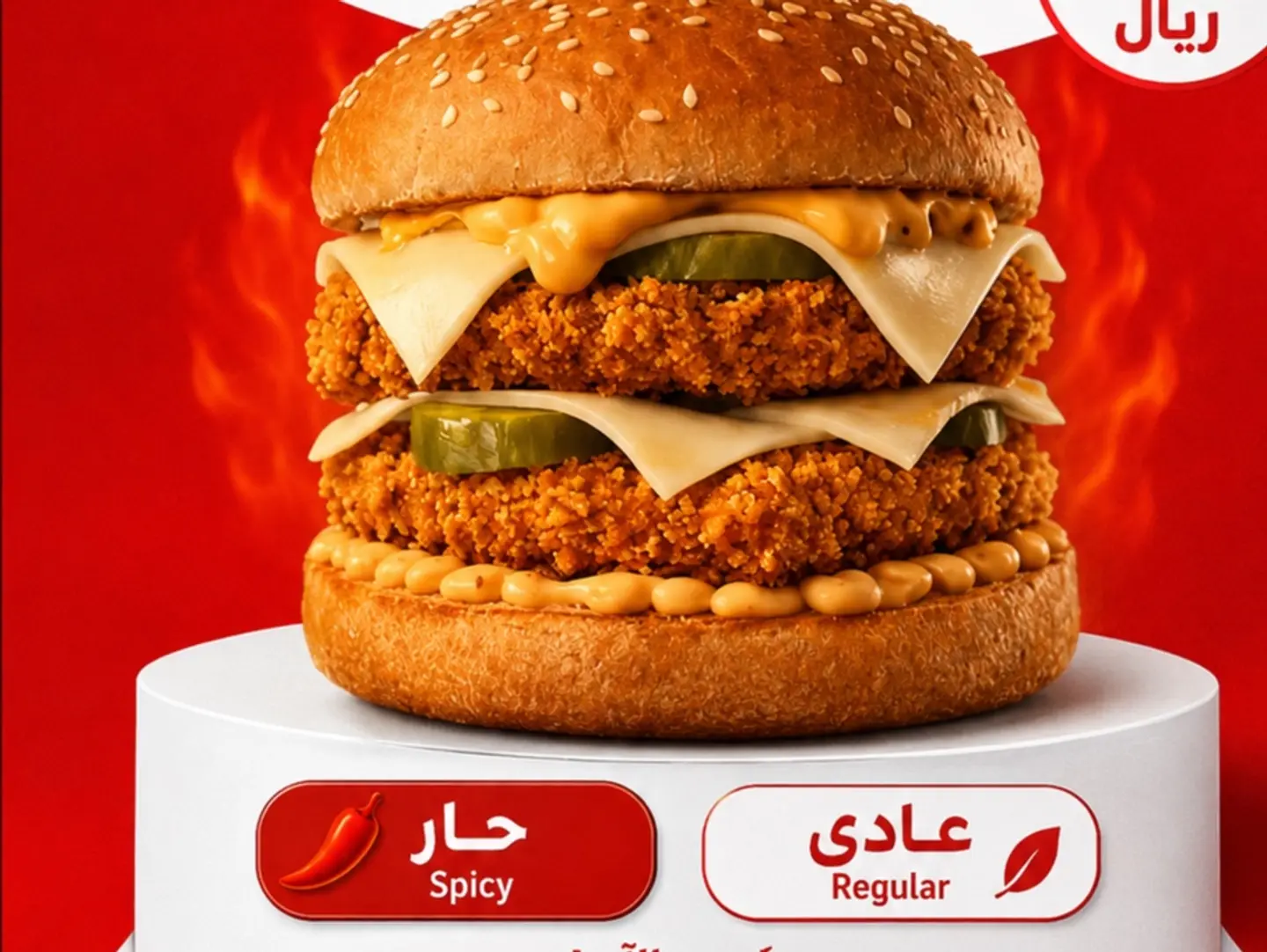 Double Burger Spicy