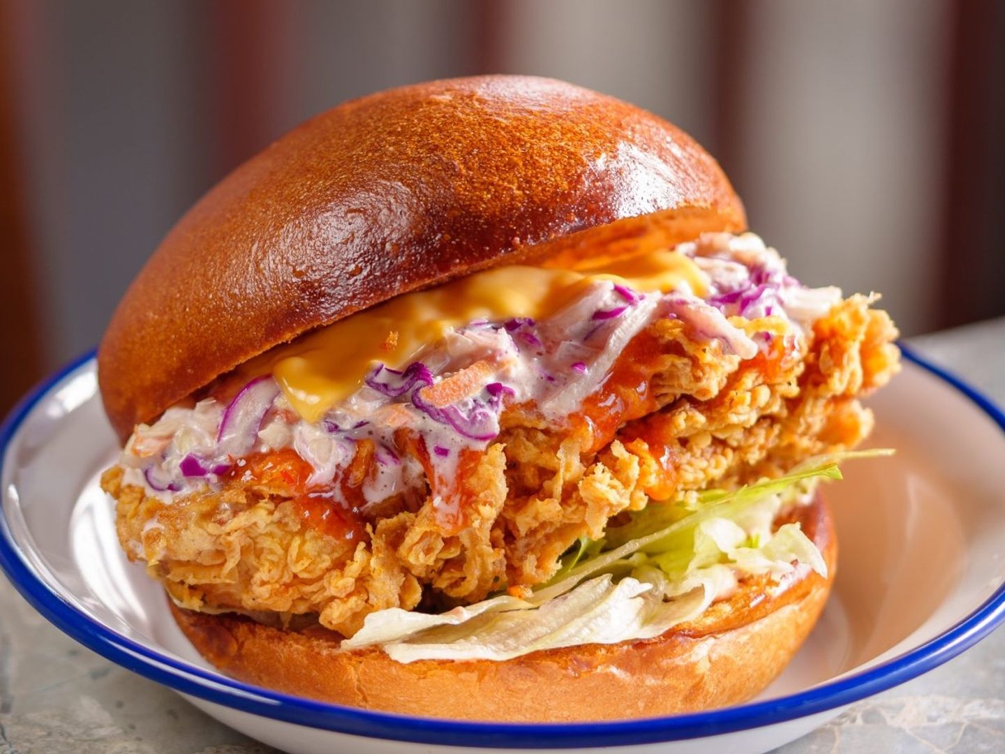 Crunchy Chicken Burger