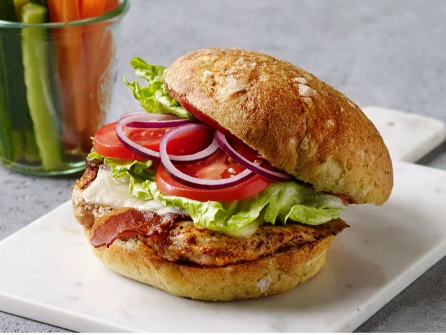 Grilled Chicken Burger