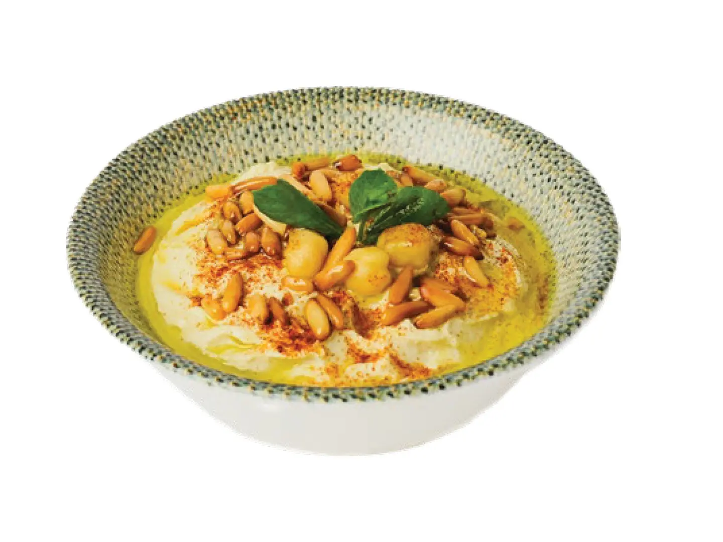 Hommos With Pine Seeds