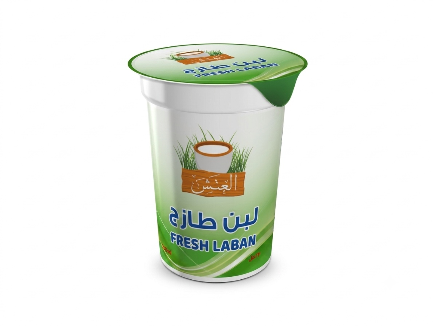 لبن العتش