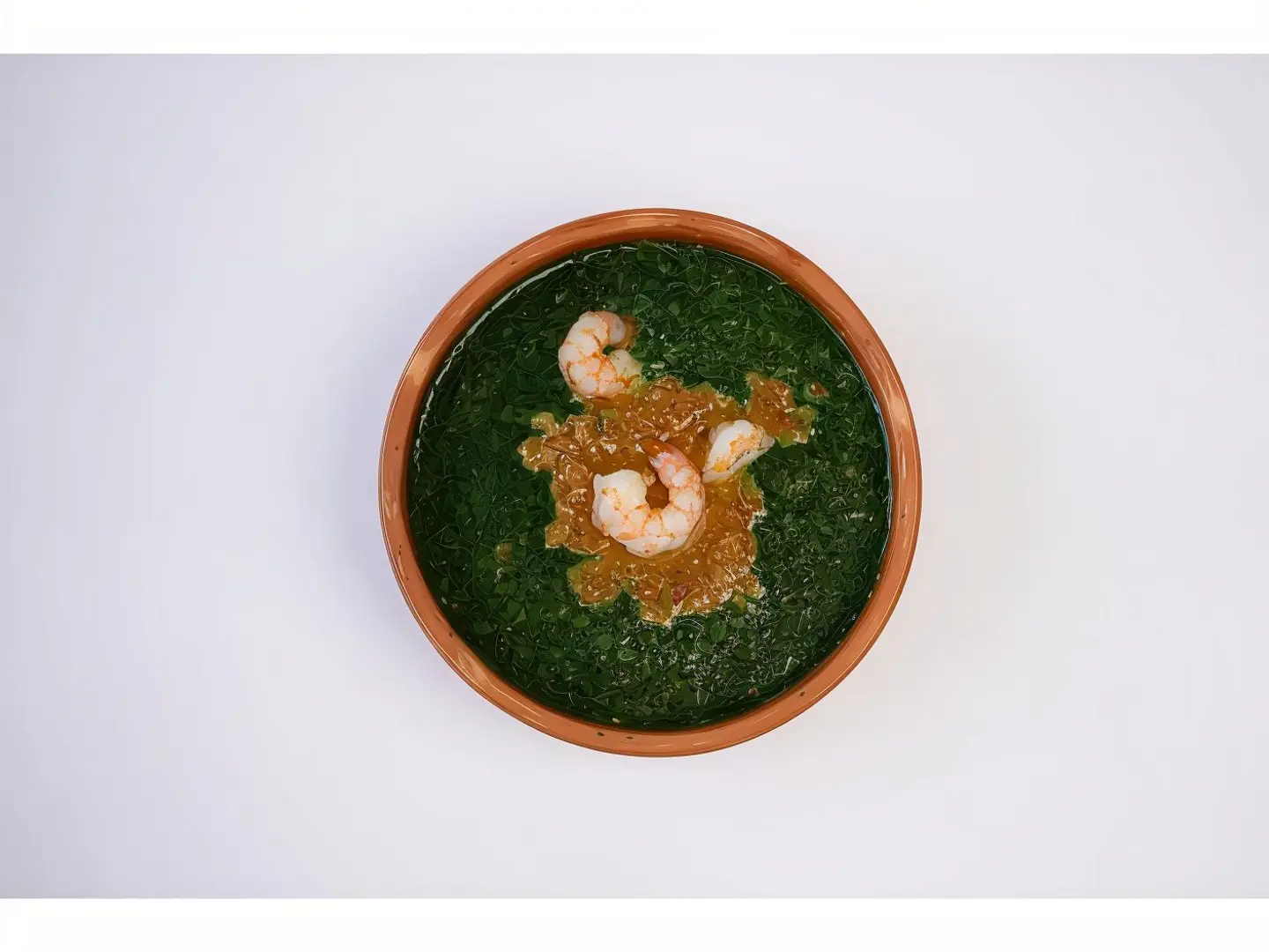 Molokhia With Shrimp