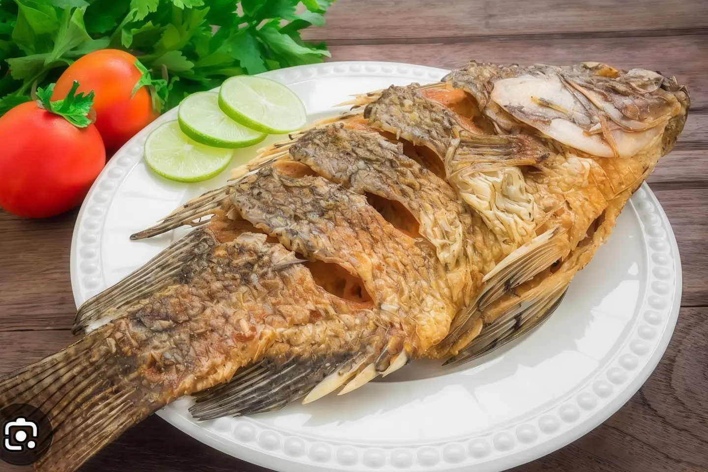 Fried Tilapia Dish