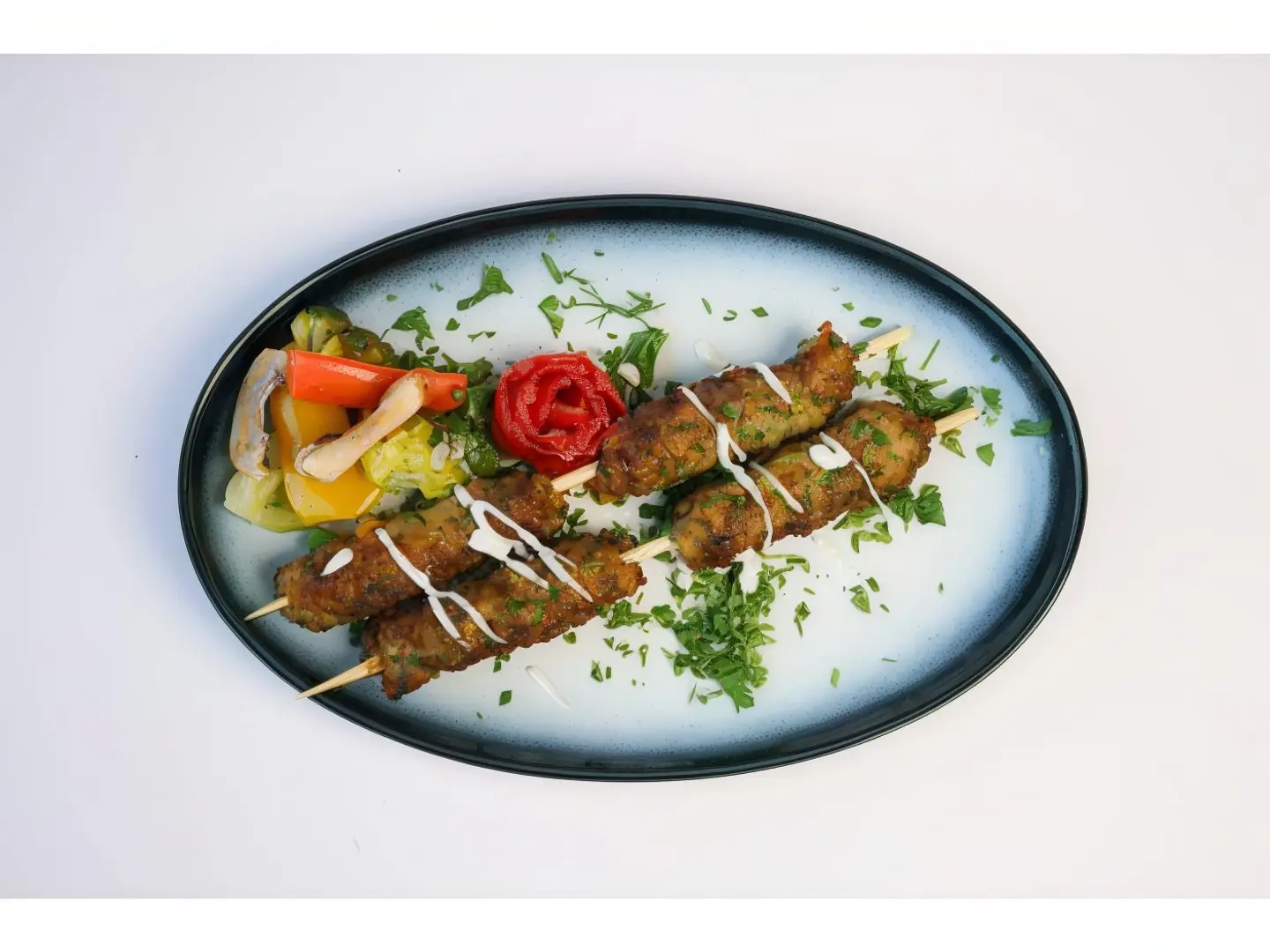 Shrimp Kefta Tagine With Red Sauce