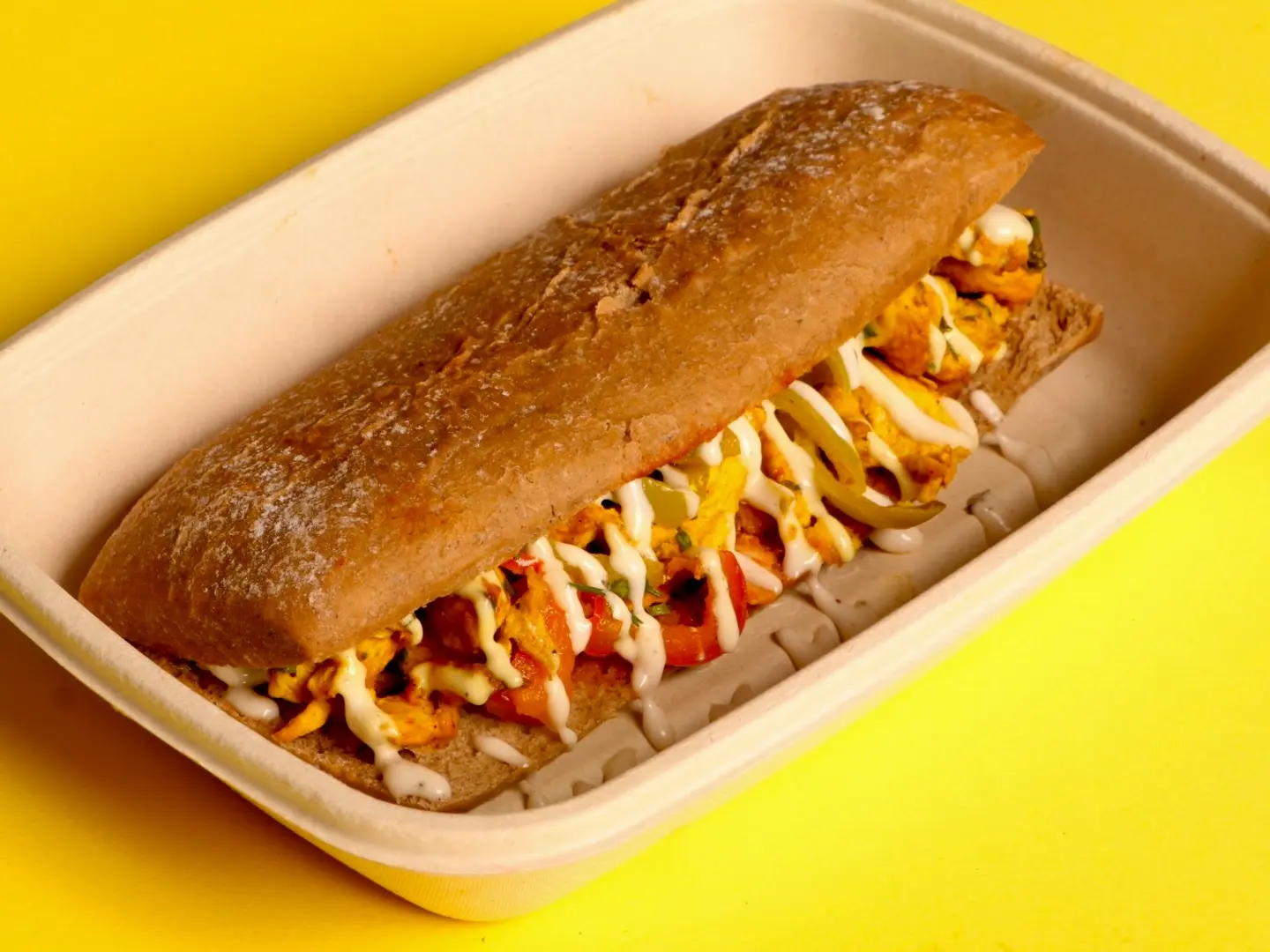 ساندويش دجاج شباتا