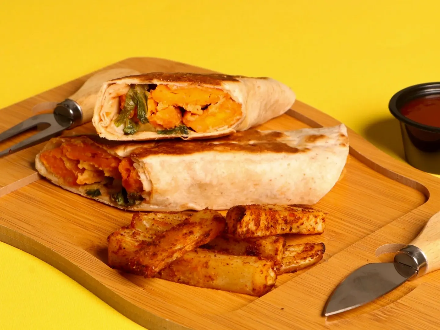 تورتيلا كرسبي سباسي دجاج