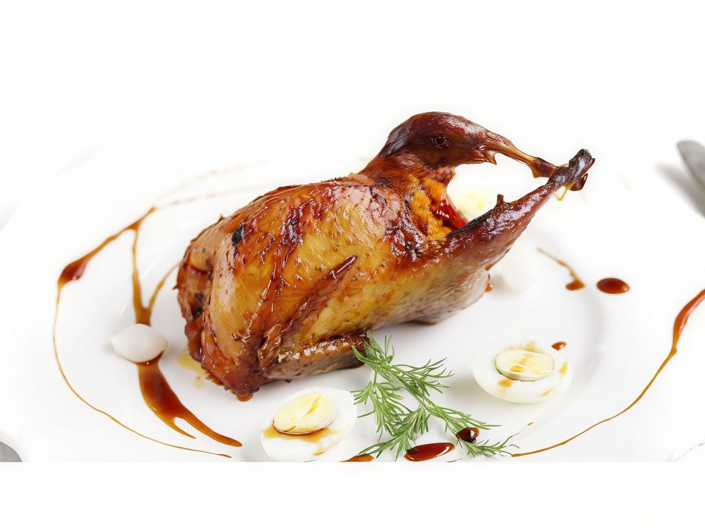 Stuffed Pigeon With Rice