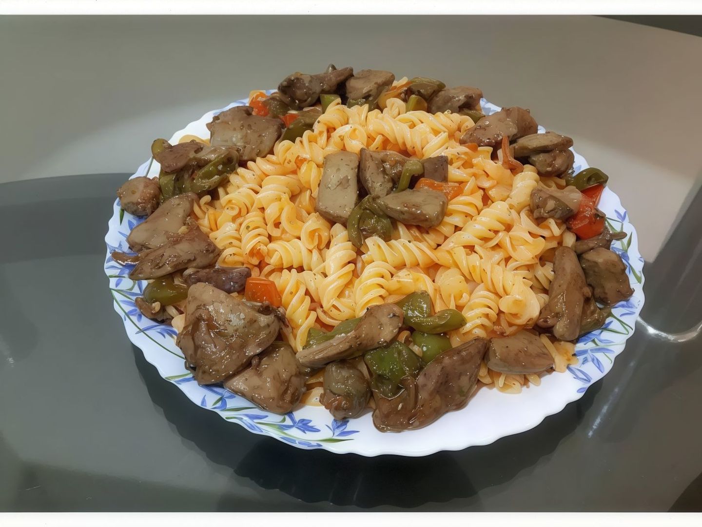 Pasta With Liver