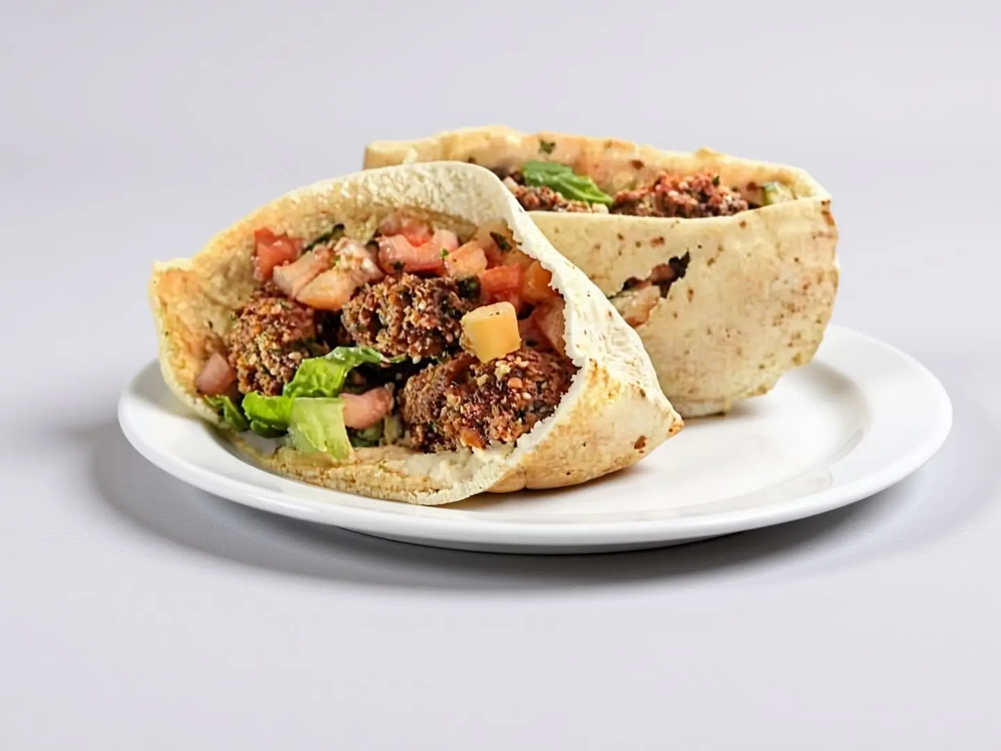 Falafel Mousagah Sandwich