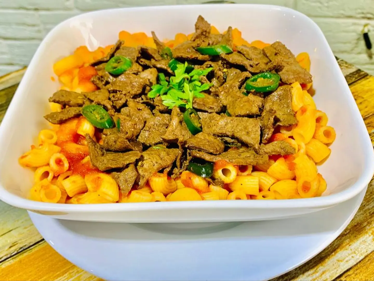 مكرونه كبده
