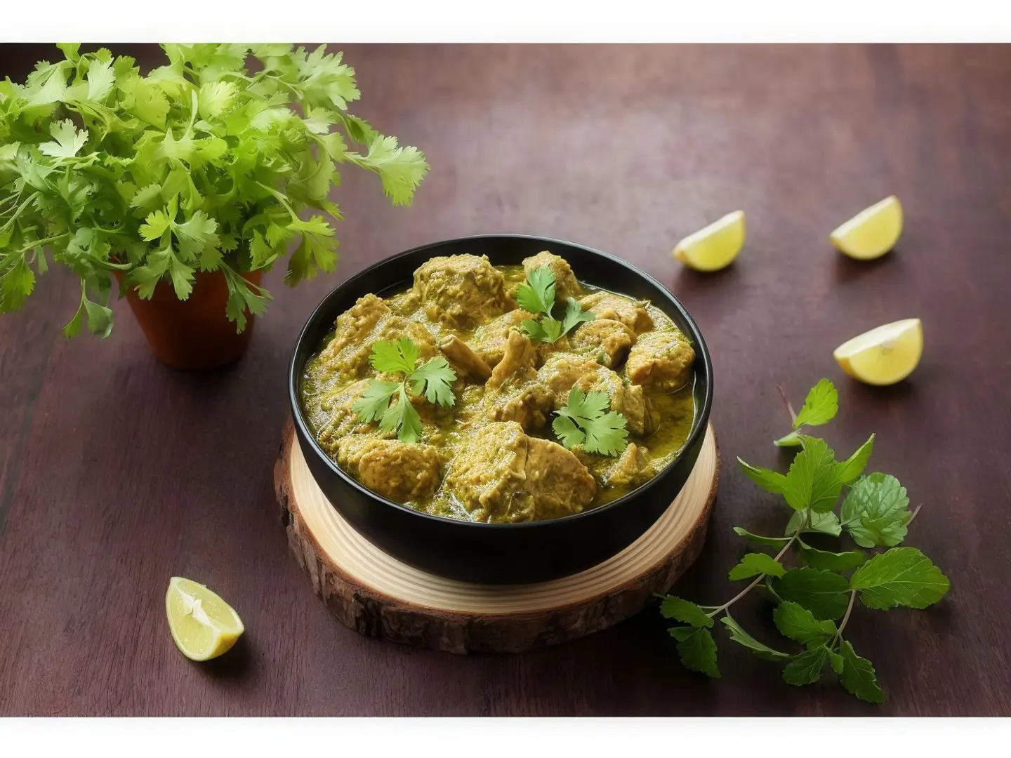 Mutton Green Masala