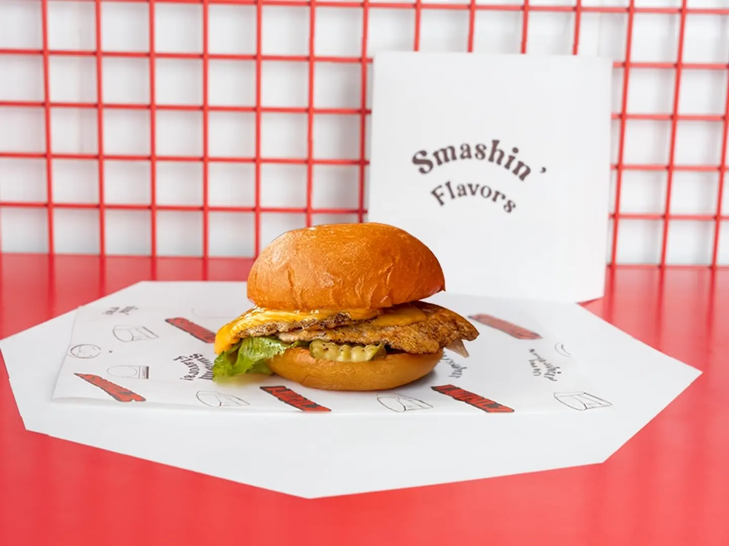 Chicken Smash Burger