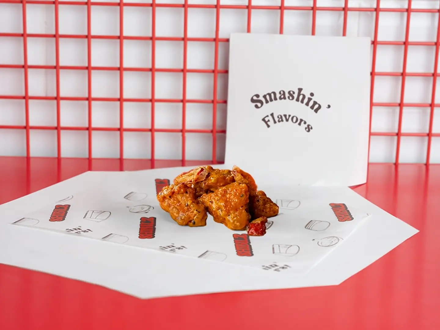 Flaming Boneless Wings