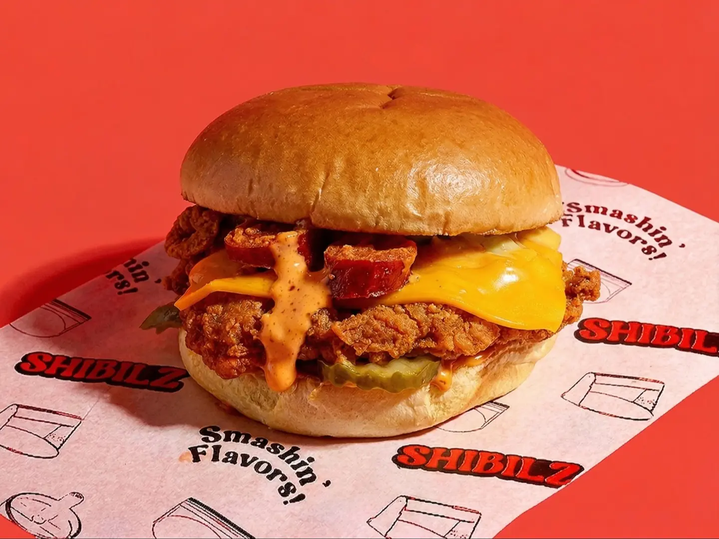 فليمينج برجر الدجاج