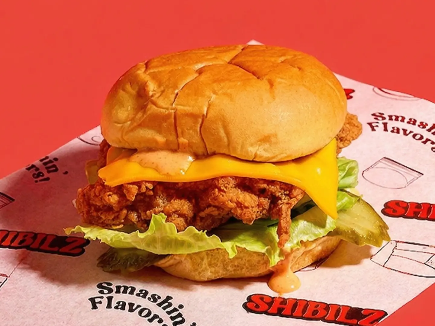 شيبليز برجر الدجاج