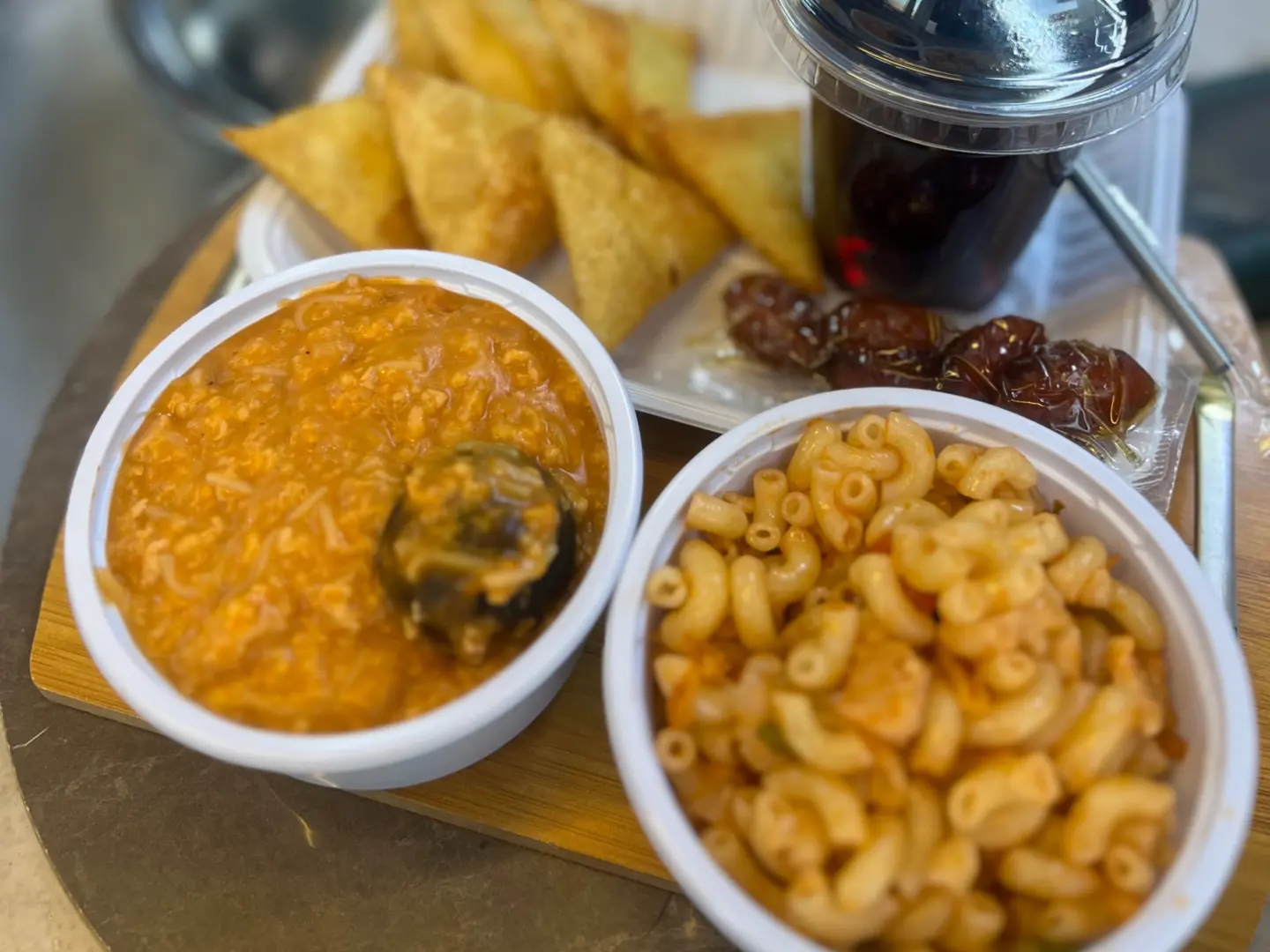 وجبة افطار رمضانية