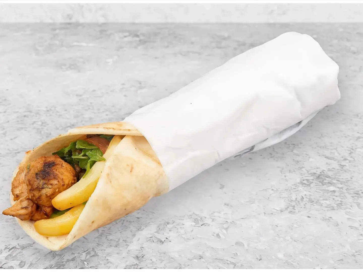 Large Chicken Kebab Sandwich