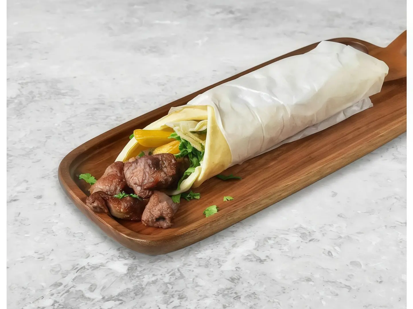 Large Meat Awsal Sandwich