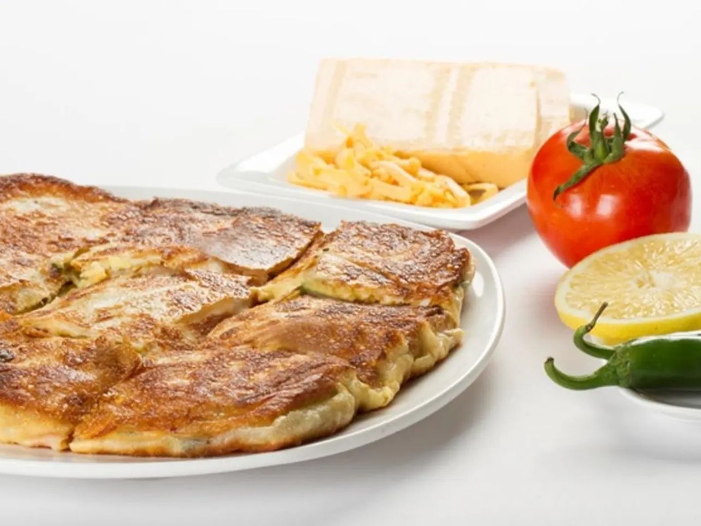 مطبق جبنة شيدر ولحم