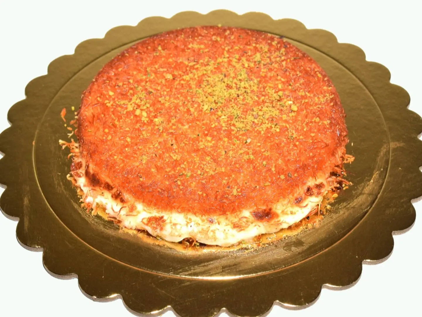 Kunafa With Cream And Cheese - Small
