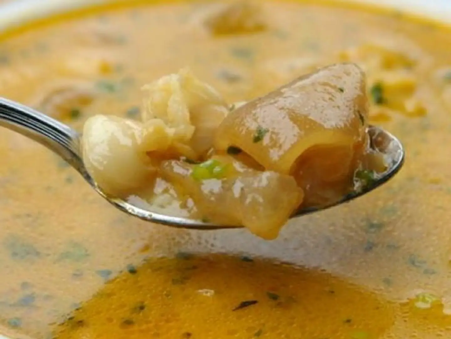 شوربة كوارع مخلية