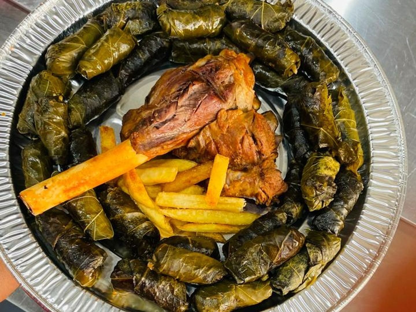 موزة بورق العنب