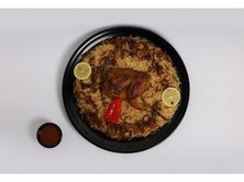 نصف دجاج أرز مزه