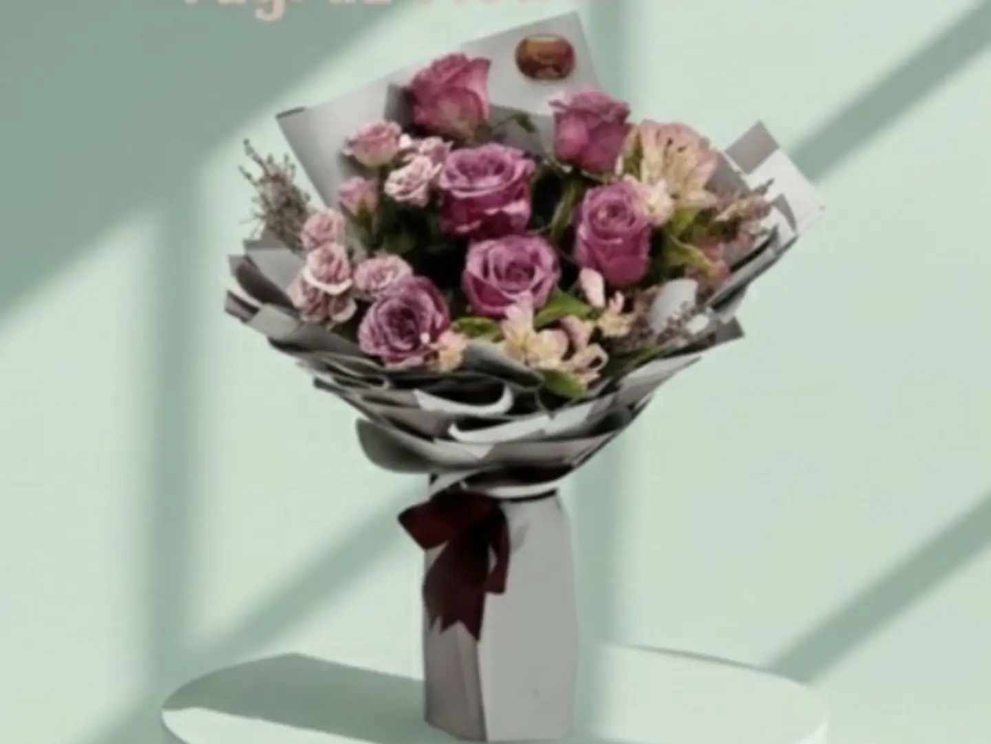 Mauve Chocolate Bouquet